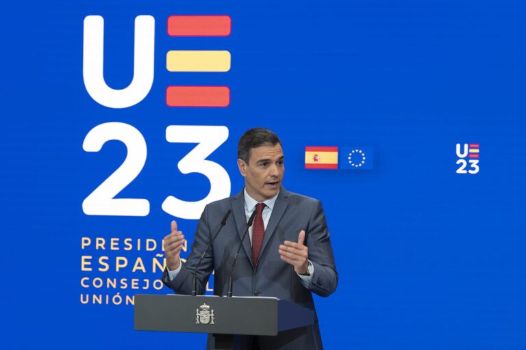 Pedro Sánchez anuncia las prioridades de España para la Presidencia del Consejo de la Unión Europea